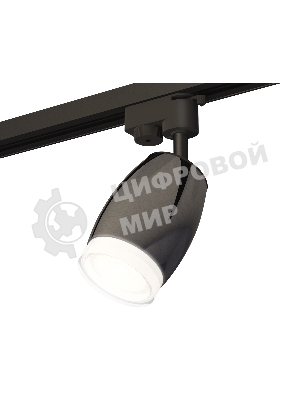 Светильник Ambrella light XT1123012 DCH/SBK/FR черный хром/черный песок/белый матовый MR16 GU5.3 (A2521, C1123, N7160)