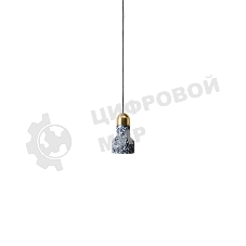 Светильник подвесной TERRAZZO BELL, синий