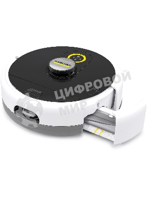 Робот-пылесос Karcher RCF 3 белый/черный, 5200 мAч Li-Ion, уборка сухая/влажная, пылесборник контейнер 0.12 л