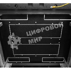 Шкаф телекоммуникационный ЦМО напольный 24U (600 x 800) дверь стекло, черный, ШТК-М-24.6.8-1ААА-9005