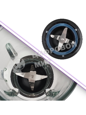 Блендер стационарный Kitfort KT-1394 550 Вт, серебристый