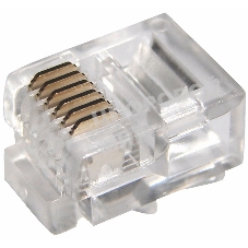 Телефонный разъем Rexant RJ-12(6P6C)