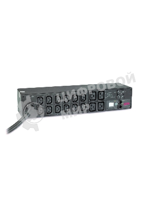 Блок распределения питания APC Rack PDU, Metered, 2U, 32A, 230V, (12) C13 & (4) C19