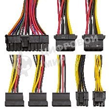 Блок питания ExeGate UNS750 (EX292164RUS), 120мм, серебряный