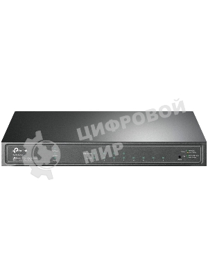 Коммутатор TP-Link JetStream 8-Port Gigabit Smart Switch with 4-Port PoE+, 4× Gigabit PoE+ Ports, 802.3at/af, 62 W PoE Power, Desktop Steel CaseIntegration with Omada SDN Controller, 802.1Q VLAN, STP/RSTP/MSTP, IGMP Snooping, 802.1p/DSCP QoS, ACL, 802.1x, Radius/Tac