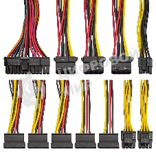 Блок питания серверный 400W ExeGate EX292186RUS ServerPRO-2U-400ADS (2U, APFC, КПД 85% (80 PLUS Bronze), 6см ball bearing fan, 24pin, 2x8pin, 5xSATA, 3xIDE)