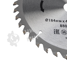 Диск пильный Kranz 184 мм х 40 зуб х 20/16 мм