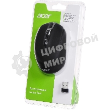 Мышь беспроводная Acer OMR050 черный, 1600 dpi, радиоканал, Bluetooth, USB, кнопки - 6