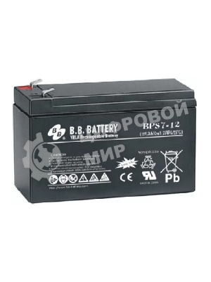 Аккумулятор B.B. Battery series BP/BP7-12/12V/7Ah