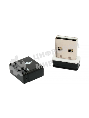 Флешка USB Gembird GFL-2.0-8mini, 8Gb, USB 2.0, R/W 30/15, черный