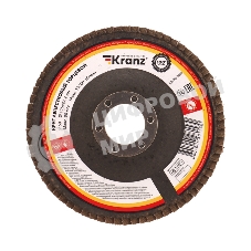 Круг лепестковый торцевой Kranz P60, 115х22,2 мм
