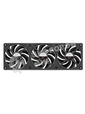 Вентилятор для корпуса Ocypus Sigma F36 BK ARGB, 3x120x120x25mm, 4-PIN PWM, 500-2200 RPM, 36 DBA MAX, FLUID DYNAMIC BEARING
