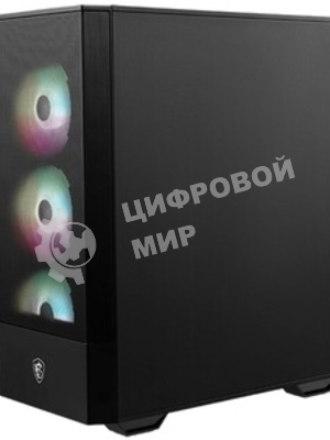 Компьютерный корпус MSI MAG FORGE 112R 2xUSB 3.0, 4x120мм ARGb Fan, ARGb Control Board, Tempered Glass Window, Brown Box (949679)