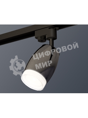 Светильник Ambrella light XT1123012 DCH/SBK/FR черный хром/черный песок/белый матовый MR16 GU5.3 (A2521, C1123, N7160)