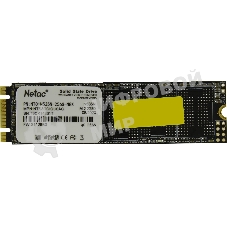 Накопитель SSD Netac N535N, 256Gb, M.2 2280, SATA-III, R/W 540/490