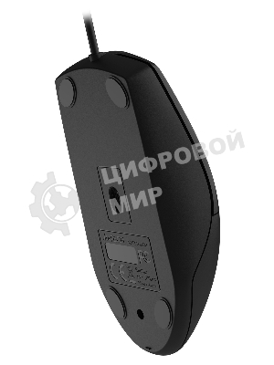 Мышь проводная A4Tech OP-330 черный, 1200 dpi, USB, кнопки - 3