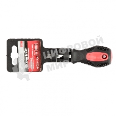 Отвертка Matrix Anti-Slip, SL5,0 х 38 мм, CrV, двухкомп. рукоятка