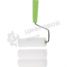 Набор Сибртех: валик Поролон с ручкой + 2 шубки, 65 мм, D - 42 мм, D ручки - 6 мм