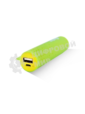 Внешняя аккумуляторная батарея AI-TUBE G 3100mAh (11Wh) зеленая Amperin