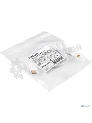 Кабель-адаптер Type-C-HDMI ExeGate EX-CM-HDMI2M-0.1 (USB Type-C/19M, 4K@120HZ 8K@ 30Hz, 1,8м)