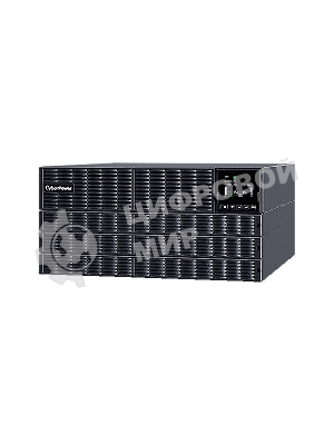 Источник бесперебойного питания CyberPower OLS6KERT5U Online 6000VA/6000W USB/RS-232/Dry/EPO/SNMP/CloudCard/(4 IEC С13, 4 IEC C19, terminal block)/bat.detect./МВ NEW