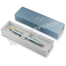 Ручка шариковая Parker IM Writing Rituals K331 (2203894) бирюзовый M син. черн. подар.кор.