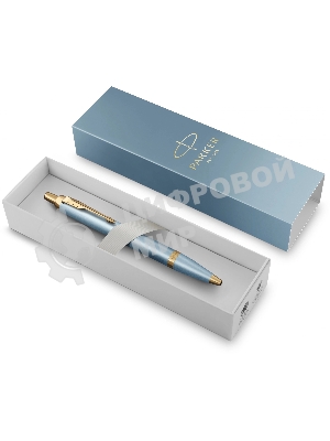 Ручка шариковая Parker IM Writing Rituals K331 (2203894) бирюзовый M син. черн. подар.кор.