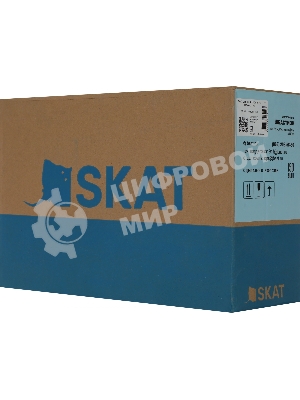 Источник бесперебойного питания SKAT-UPS 800 AI ИБП 220В 480Вт 1 АКБ 9А.ч внутр. меандр. стаб-ция напр-я. 6 выходов Бастион 452