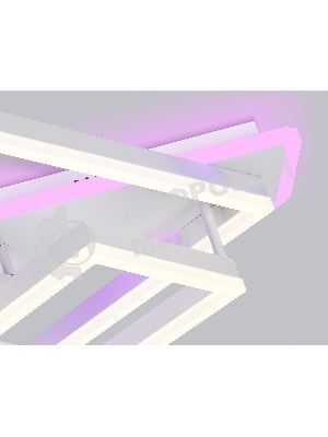 Светильник Ambrella light FA8531 WH белый 132W 3000K-6400K+RGB 630*570*160 (ПДУ РАДИО 2.4G)