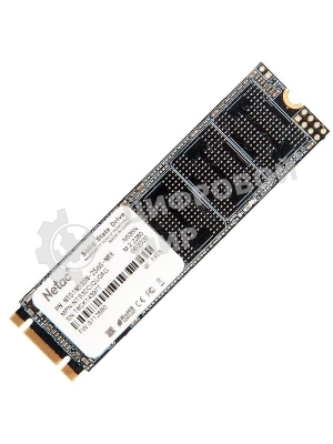 Накопитель SSD Netac N535N, 256Gb, M.2 2280, SATA-III, R/W 540/490