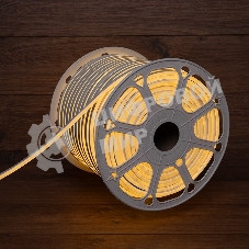 Гибкий неон Neon-night LED SMD 8х16 мм, двухсторонний, теплый белый, 120 LED/м, бухта 100 м
