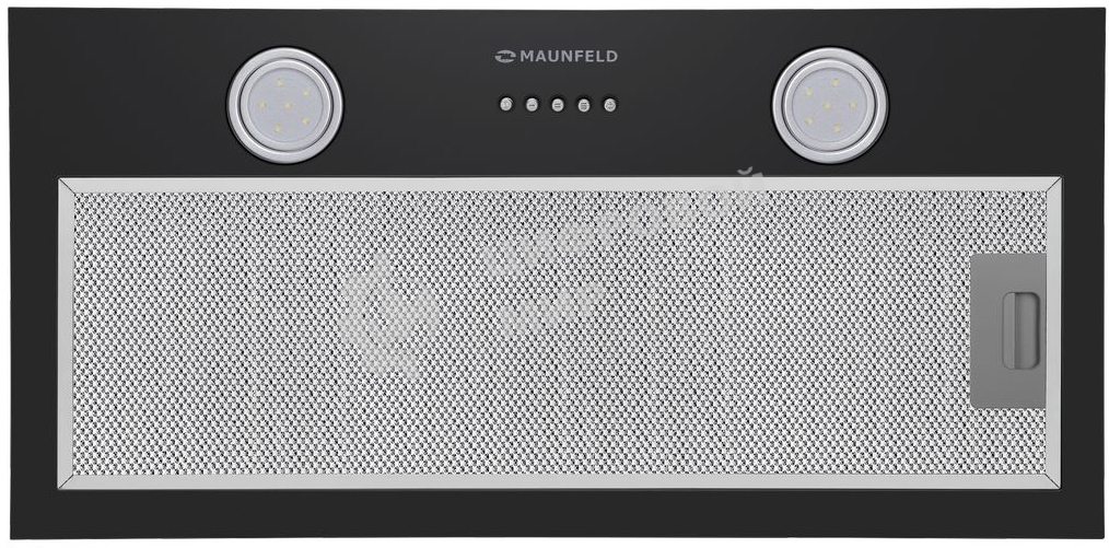 Вытяжка встраиваемая Maunfeld THAMES 601PM черный, 60 см, 850 куб. м/ч, 44 дБ