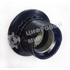 Патрон электрич. E27 Пкб27-04-К11 с кольцом карболит. черный (с этикет.) ИЭК EPK11-04-01-K01