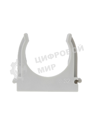 Крепеж-клипса для монтажного пистолета Rexant Ø 32 мм, серая (50 шт/уп)