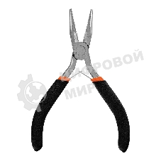 Длинногубцы Sparta Mini, 130 мм, никелированные, прямые, авторазжим