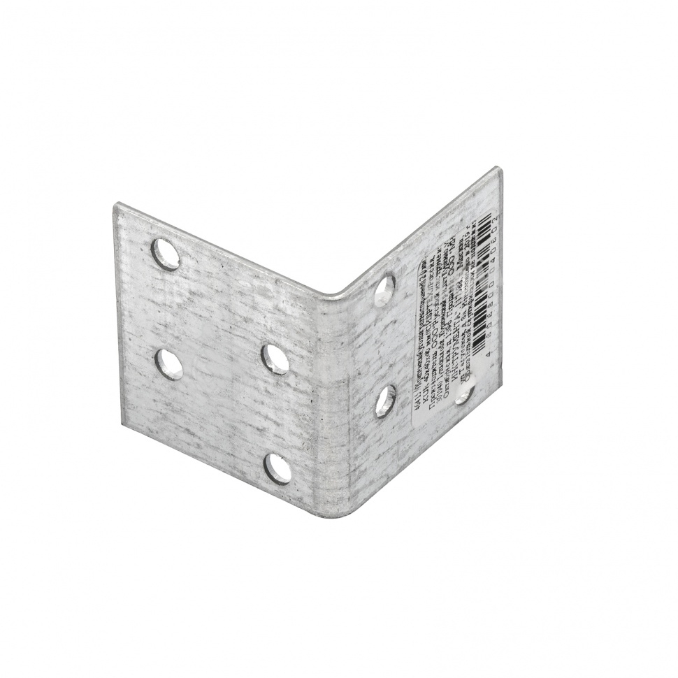 Крепежный уголок равносторонний Сибртех, KUR 40x40x40 мм