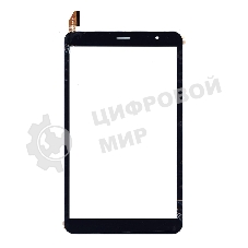 Сенсорное стекло (тачскрин) для Prestigio Grace 3738 3G, черное