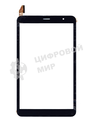 Сенсорное стекло (тачскрин) для Prestigio Grace 3738 3G, черное