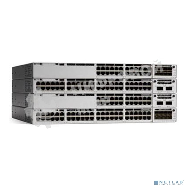 Коммутатор Cisco C9300-24P-E Catalyst 9300 24-port PoE+, Network Essentials