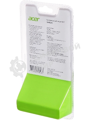Мышь беспроводная Acer OMR050 черный, 1600 dpi, радиоканал, Bluetooth, USB, кнопки - 6