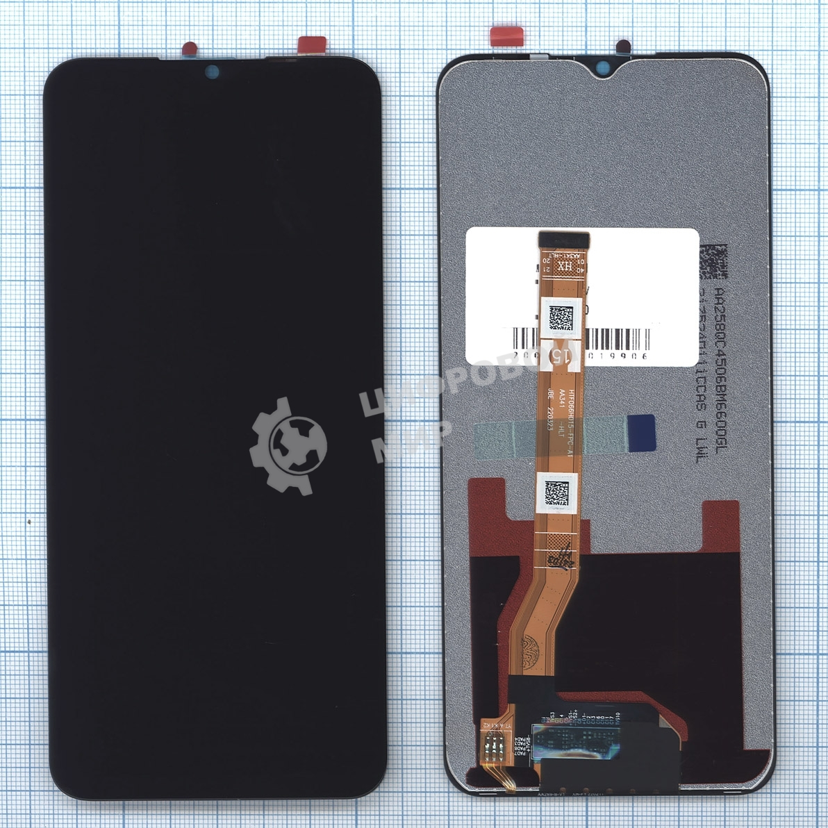 Дисплей для OPPO A57s/A57 (CPH2385) в сборе с тачскрином черный