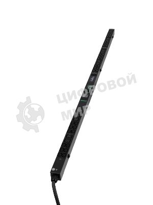 БРП Uniprom, с мониторингом, 0U, 400В, 3Ф, 32A, 36xC13 12xC19, 3м кабель, IEC309