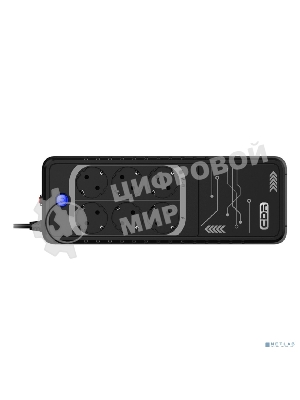 ИБП CBR LGT-650H-6F-LDB Offline 650VA/360W 5Ah12V 6 x Shuko+ Breaker
