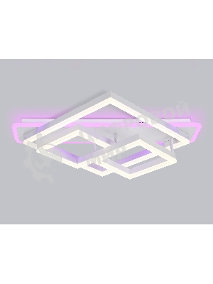 Светильник Ambrella light FA8531 WH белый 132W 3000K-6400K+RGB 630*570*160 (ПДУ РАДИО 2.4G)