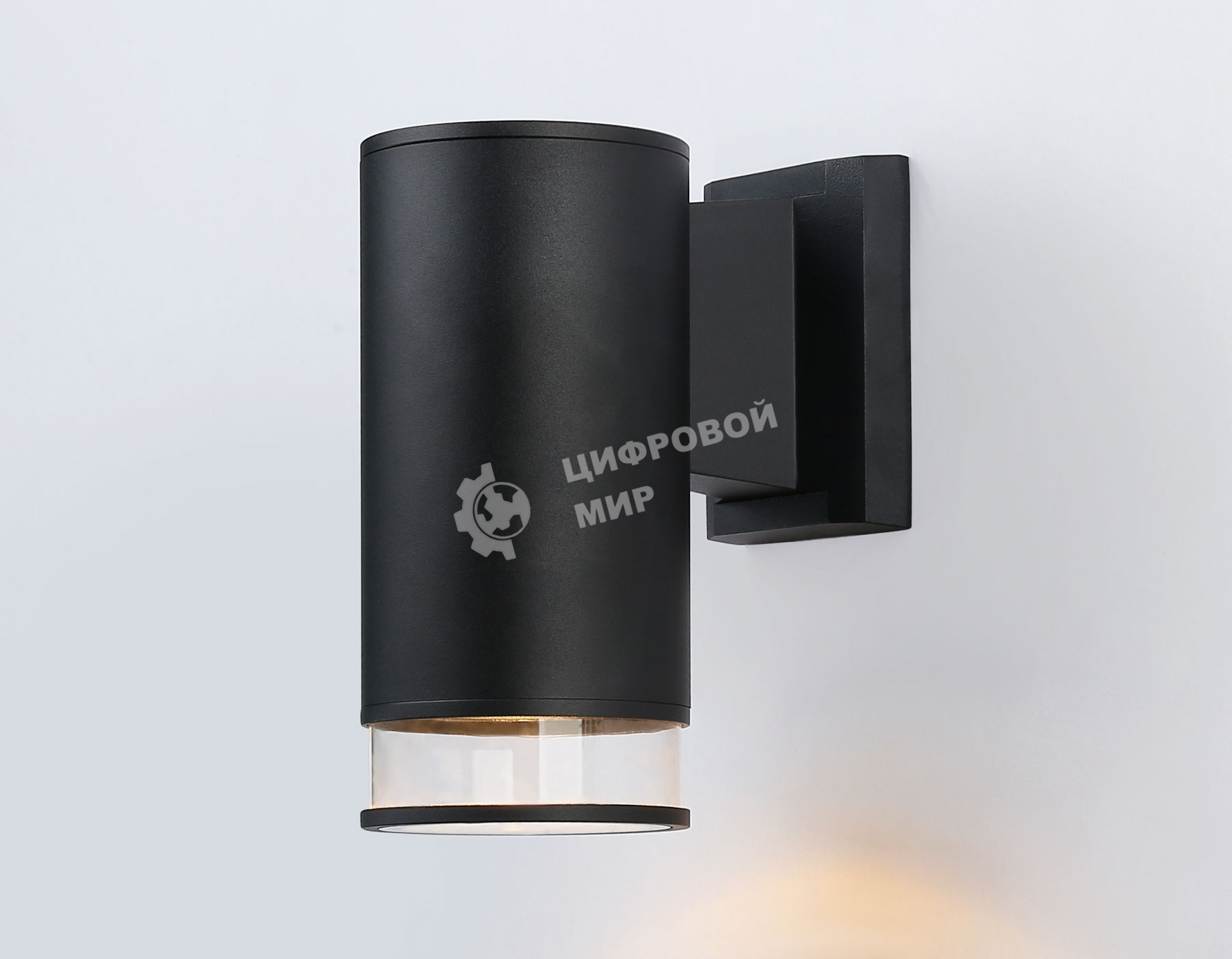 Светильник Ambrella light ST3819 BK/CL черный/прозрачный IP54 GU10 max 35W 187*90*160