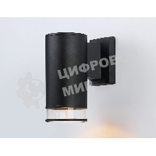 Светильник Ambrella light ST3819 BK/CL черный/прозрачный IP54 GU10 max 35W 187*90*160