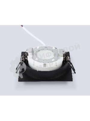 Светильник Ambrella light TN6609 BK черный IP44 GX53 max 15W 110*110*23