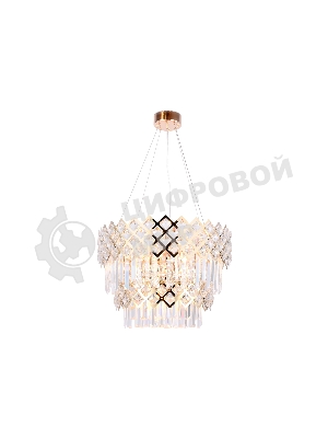 Светильник Ambrella light TR5275/8 GD/CL золото/прозрачный E14/8 max 40W D520*880