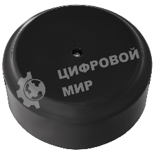 Монтажная коробка Bylectrica Монтажная коробка Ø80, ОУ без сальников серия РЕТРО, (КМ-450 черный)