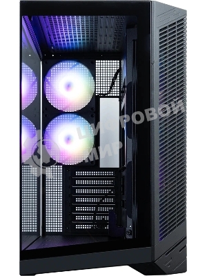 Корпус ZALMAN D50, ATX, BLACK, WINDOW, 2x3.5